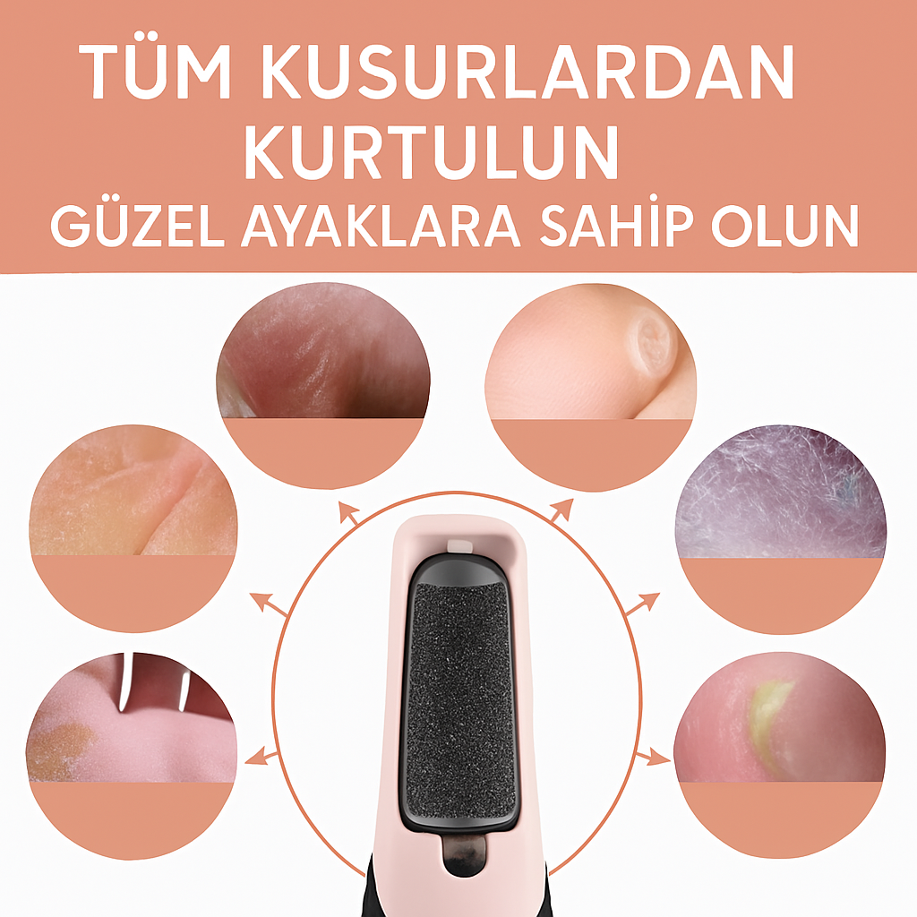 İpeksi™ Pro Ayak Bakım Törpüsü