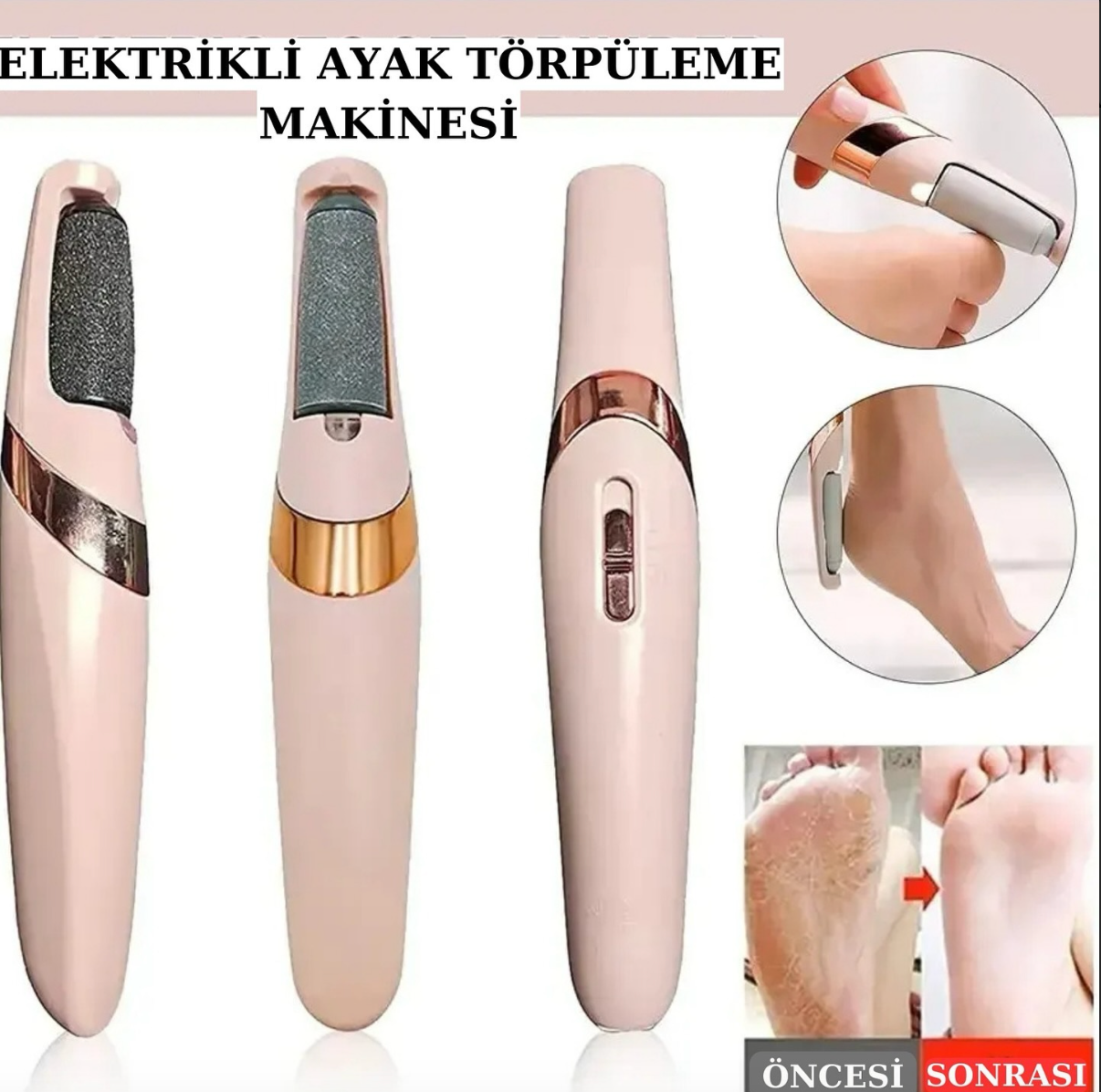 İpeksi™ Pro Ayak Bakım Törpüsü